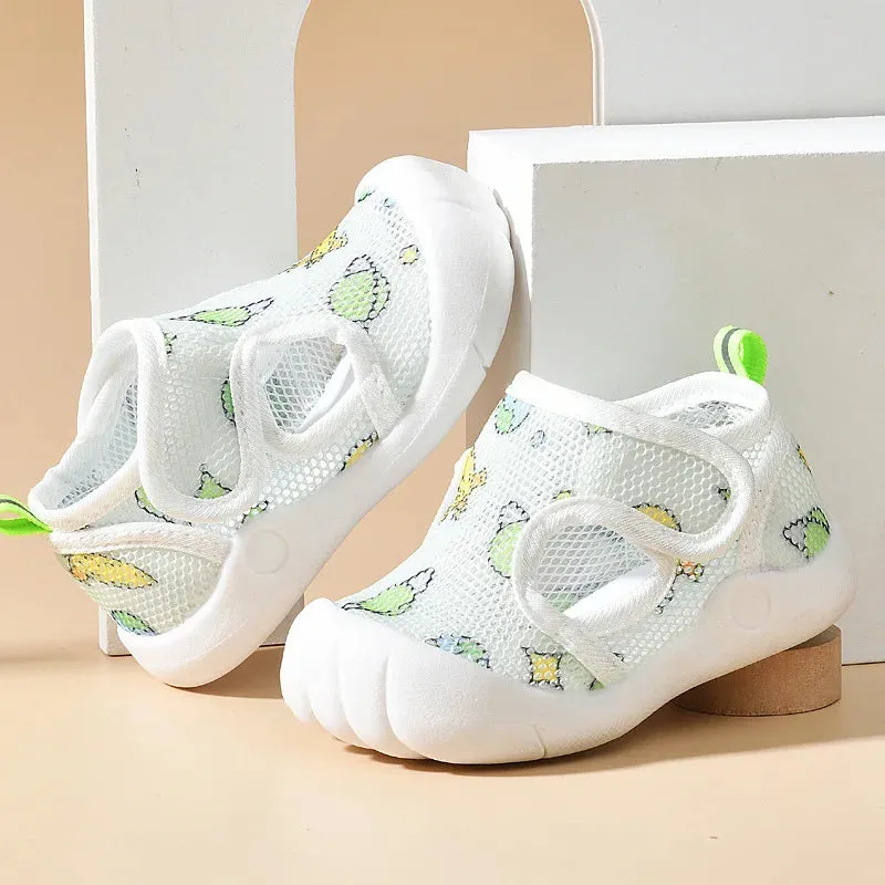 Summer Mesh Breathable Non slip Walking Shoes for Boys and Girls