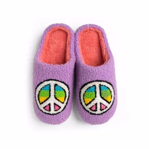 Super Fuzzy Slippers - Peace