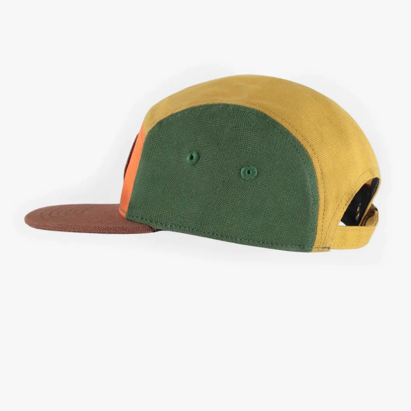 The Colour-Block Cap - Green - KIDS