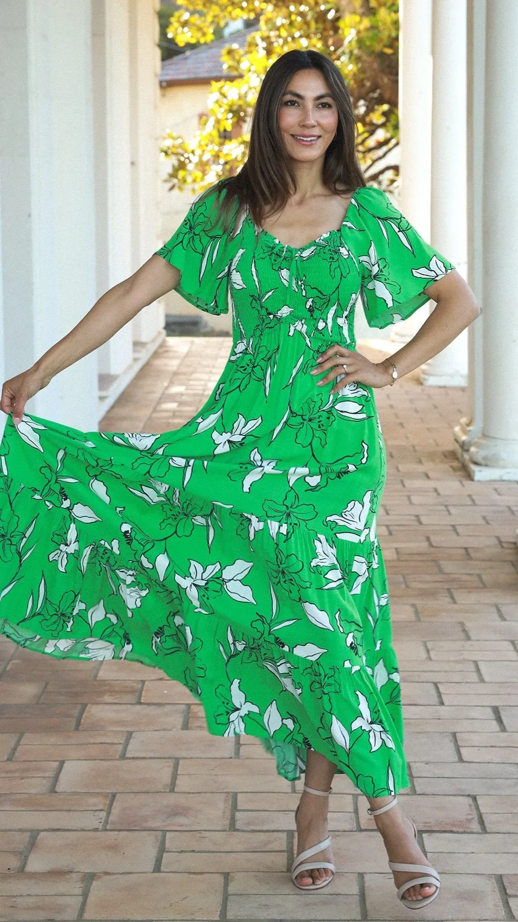 The Emerald Eden Dress