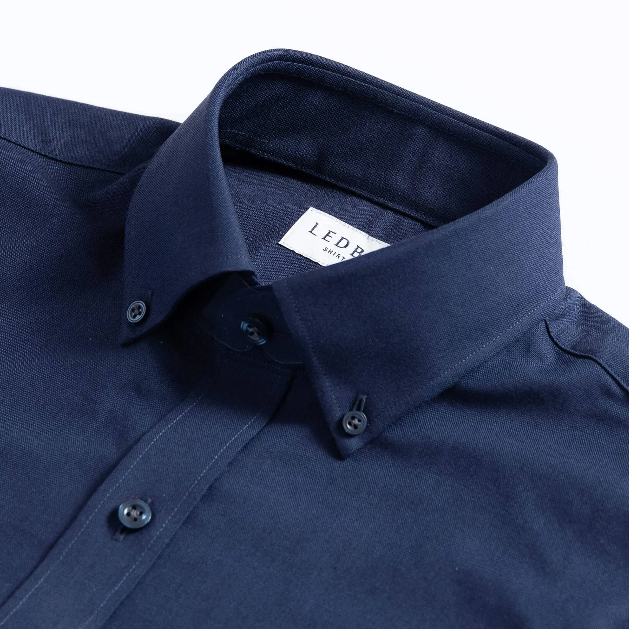 The Navy Mayfield Oxford Custom Shirt