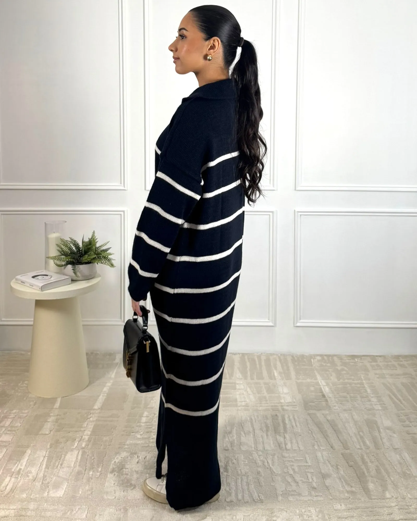 The Navy Winter Grove Dress