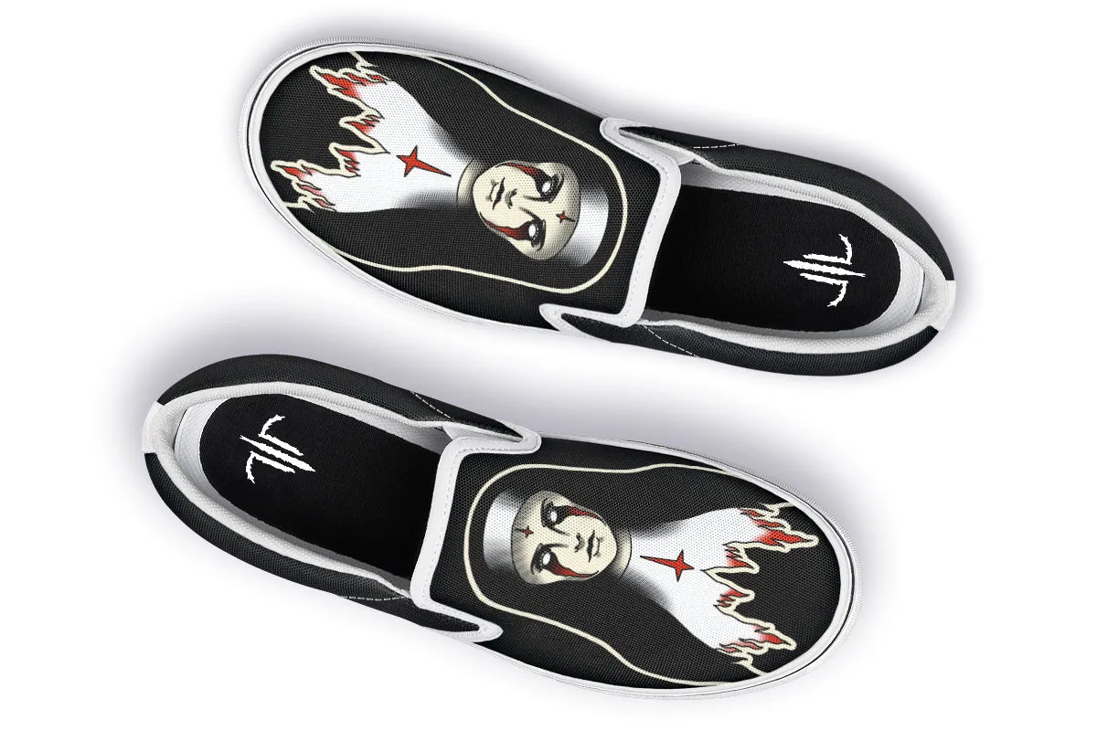 The Nun Slip On Shoes