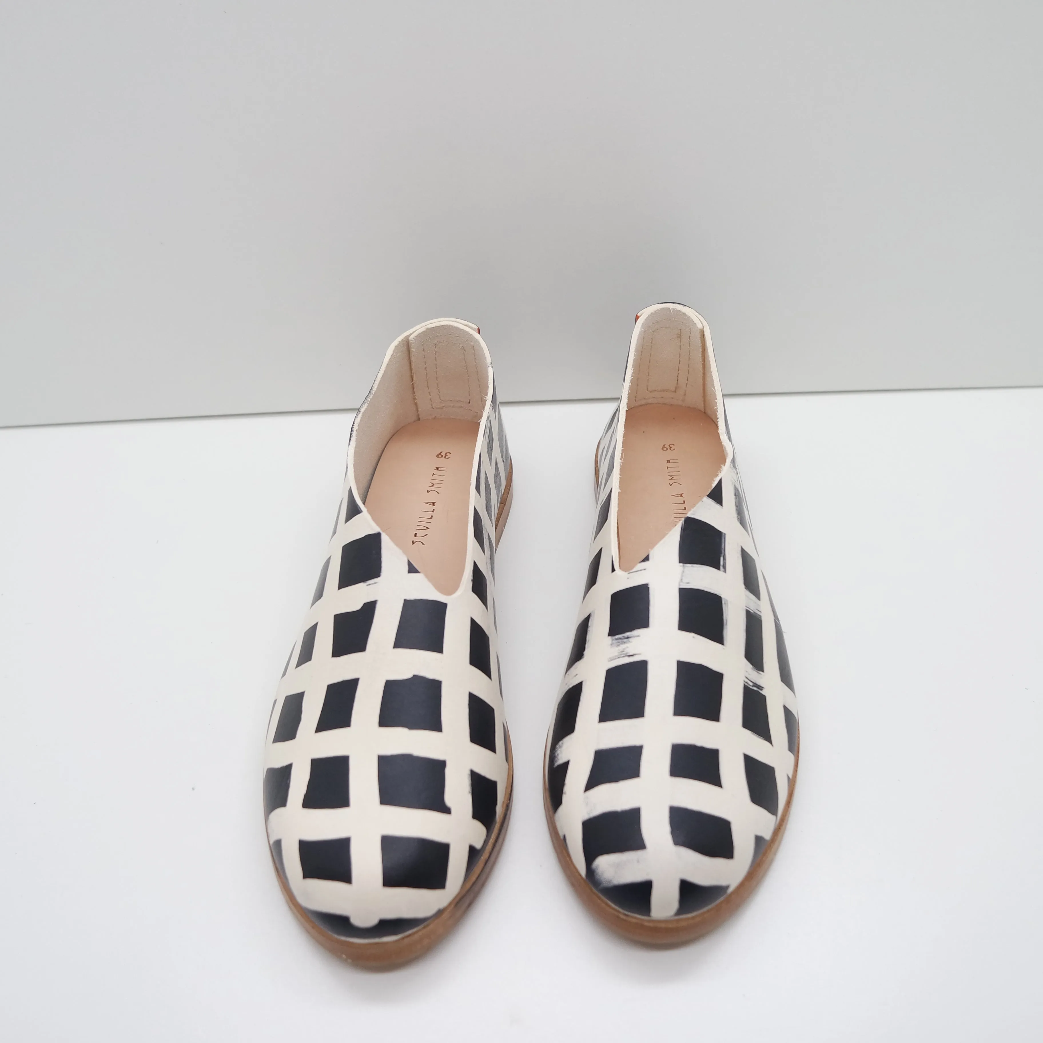THE RAE. REVERSE GINGHAM. NORI