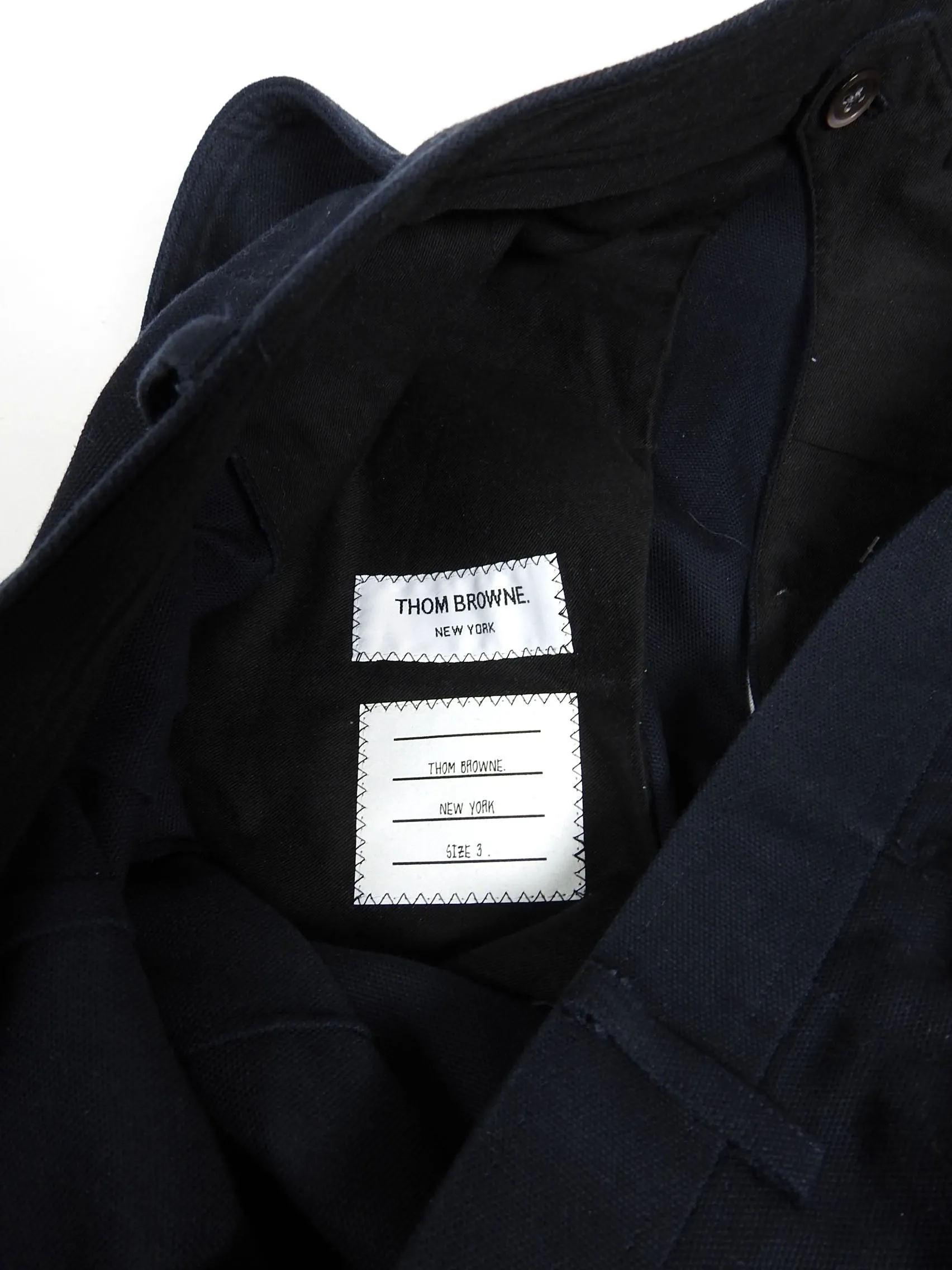 Thom Browne Canvas Cargo Pants Size 3
