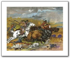 Thurman Horse #15 - Giclée Prints & Ceramic Tiles