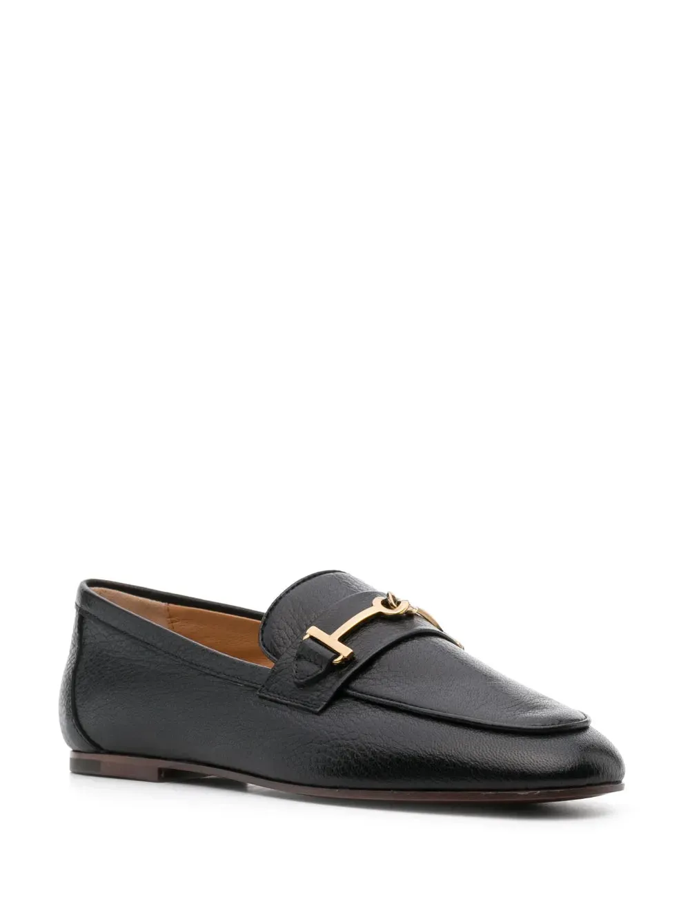 Tod's logo-plaque leather loafers