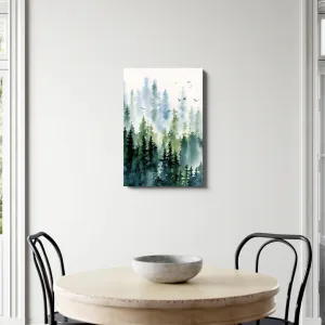 Treeline by Katrina Pete - Wrapped Canvas Painting Print Kelly Clarkson Home Frame Color: No Frame Size: 30" H x 20" W   Format: Unframed