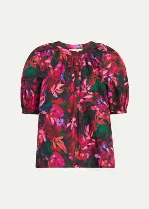 ULLA JOHNSON VIENNE BLOUSE