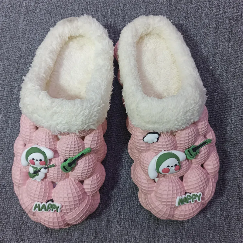 Unisex Household Fashionable Warm Non-slip EVA Slippers