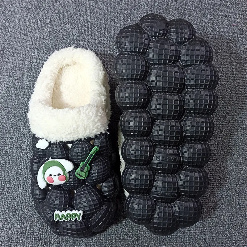Unisex Household Fashionable Warm Non-slip EVA Slippers