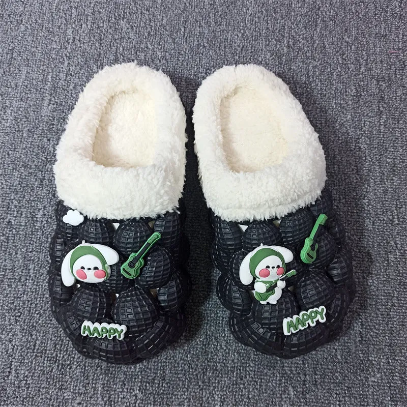 Unisex Household Fashionable Warm Non-slip EVA Slippers
