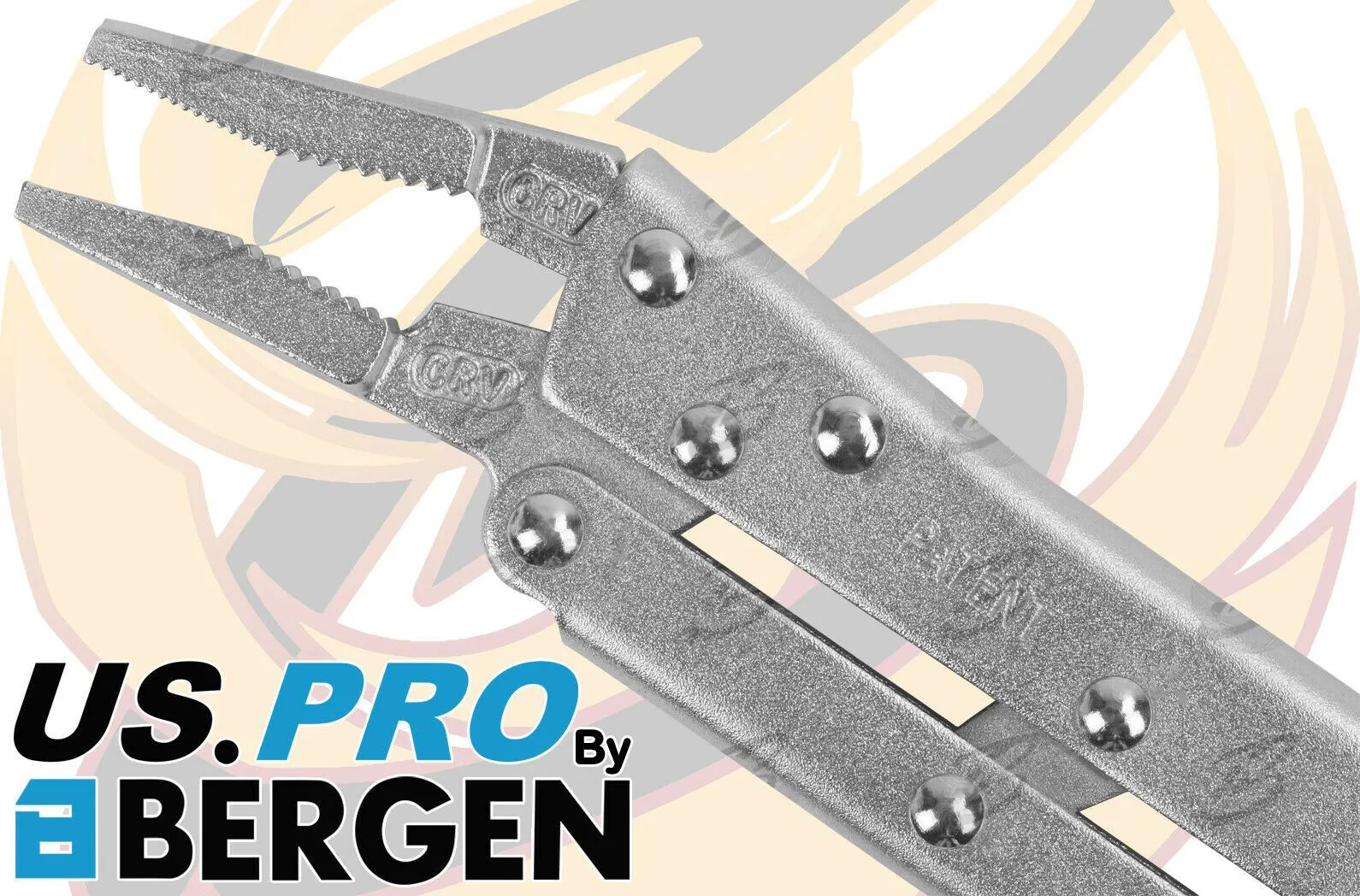 US PRO 3PCS 12" LONG REACH LOCKING PLIERS