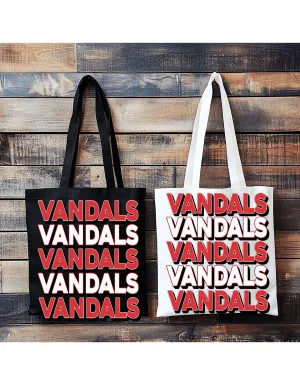 VANDALS BLACK CANVAS TOTE BAG PRE-ORDER