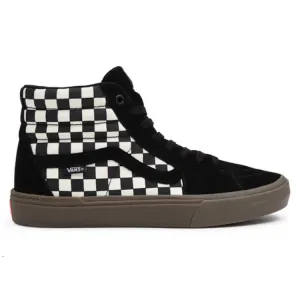 Vans BMX SK8 Hi Checkerboard Black/Dark Gum Shoes