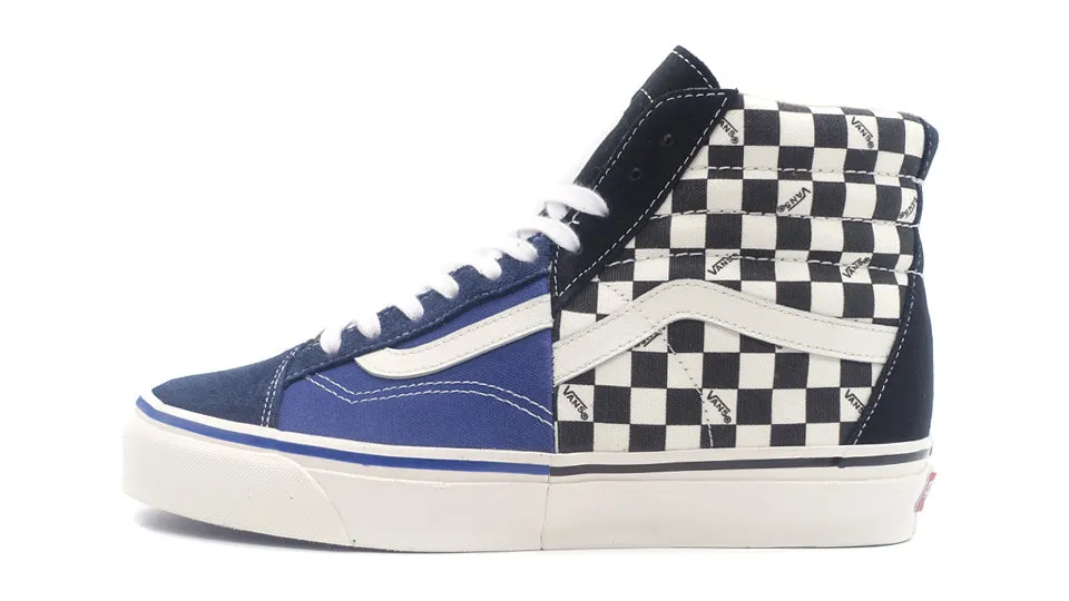 VANS CLASH THE WALL "VANS PREMIUM" LX SUEDE/CANVAS BLACK CHECKERBOARD