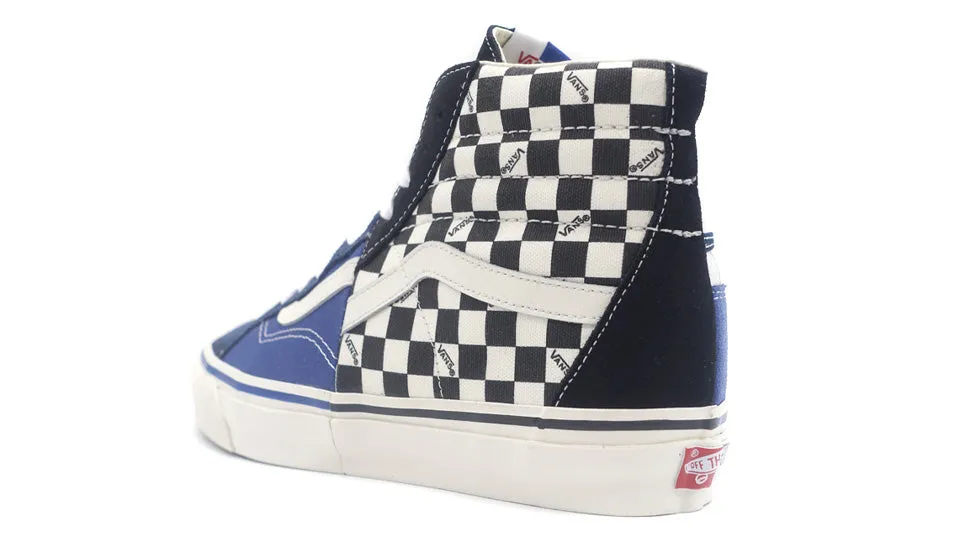 VANS CLASH THE WALL "VANS PREMIUM" LX SUEDE/CANVAS BLACK CHECKERBOARD