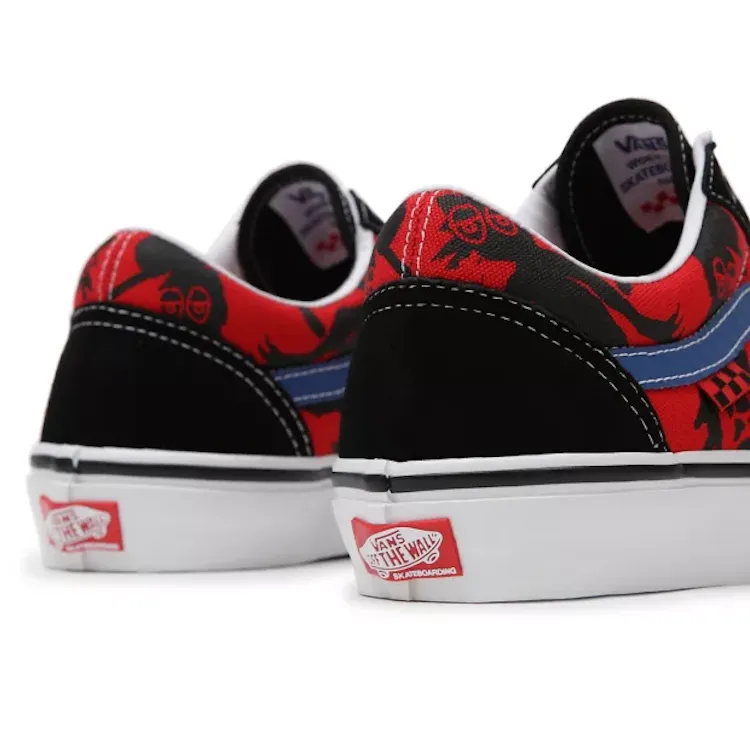 Vans Krooked By Natas For Ray Barbee Skate Old Skool Shoes