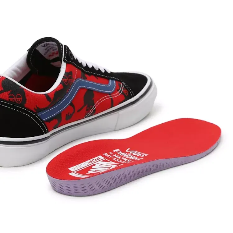 Vans Krooked By Natas For Ray Barbee Skate Old Skool Shoes