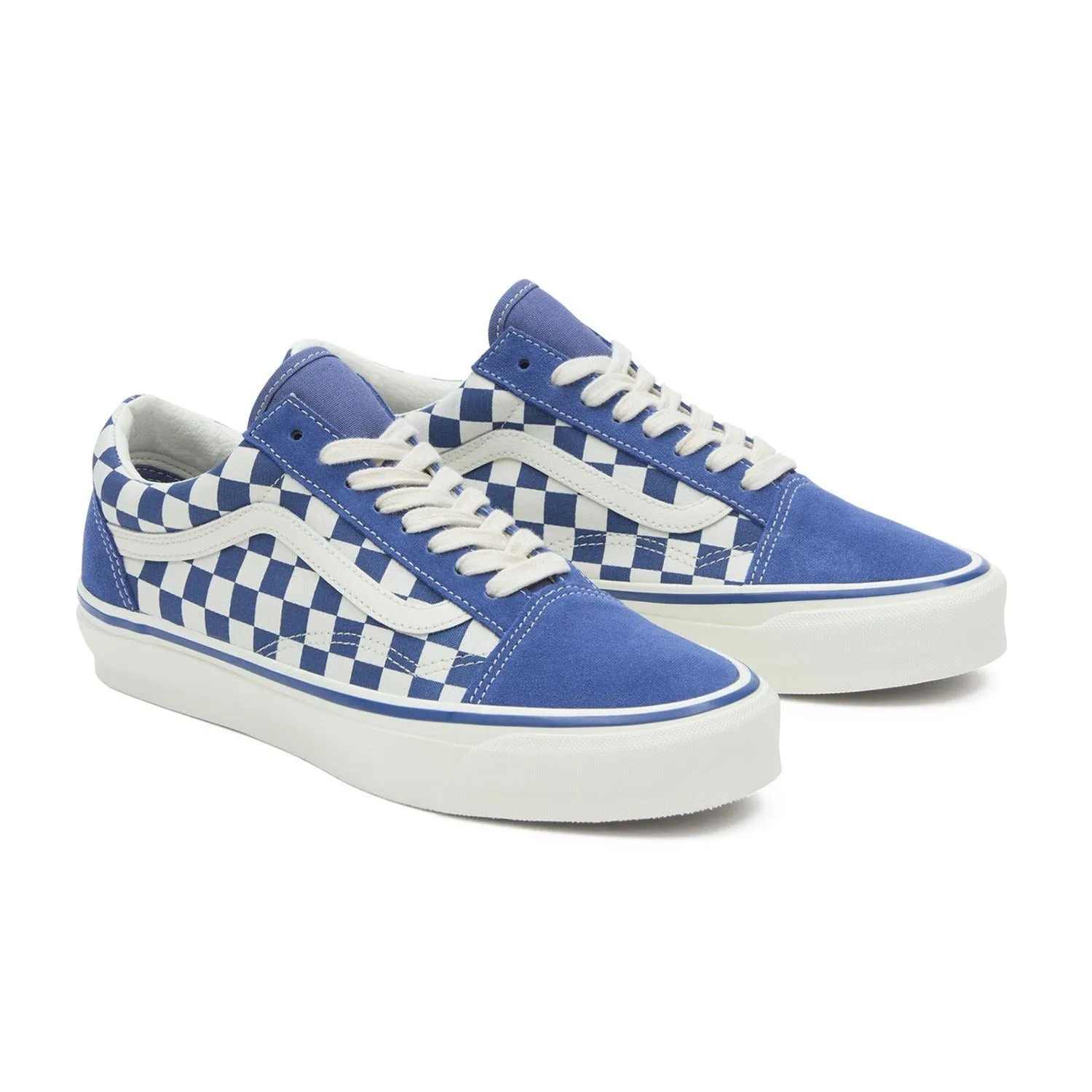 Vans Old Skool 36 Checkerboard Medium Blue