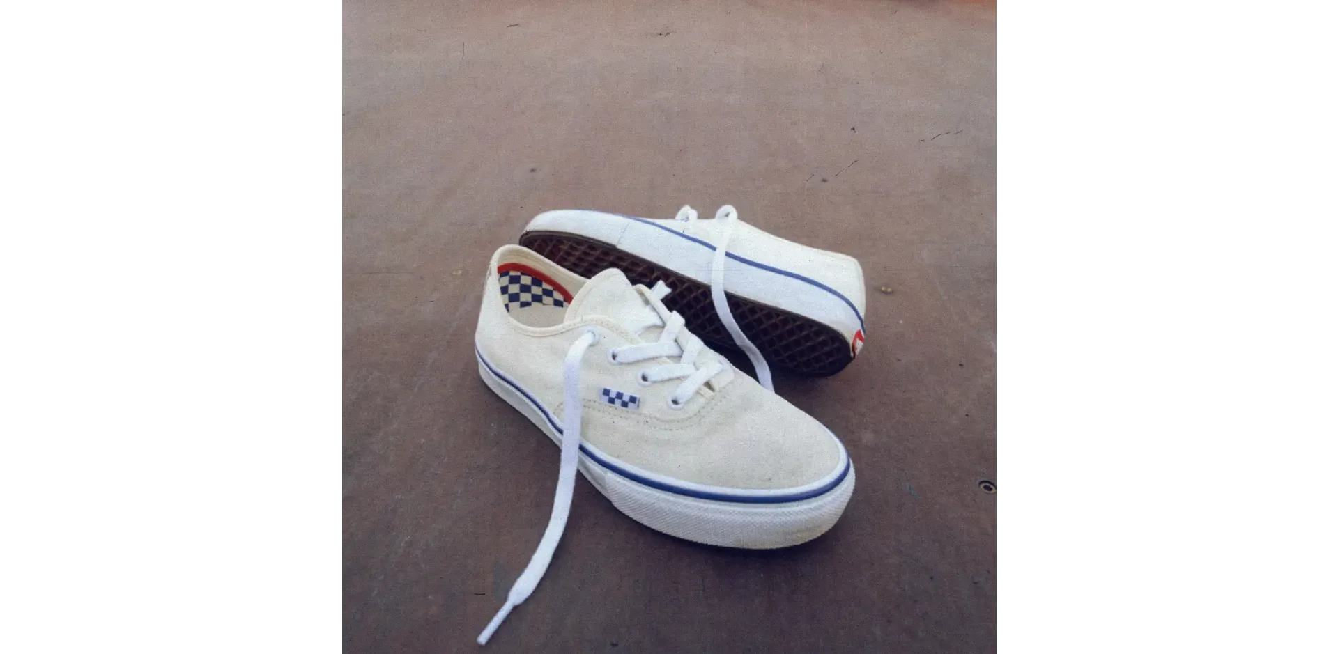 Vans Skate Authentic Shoes Off White