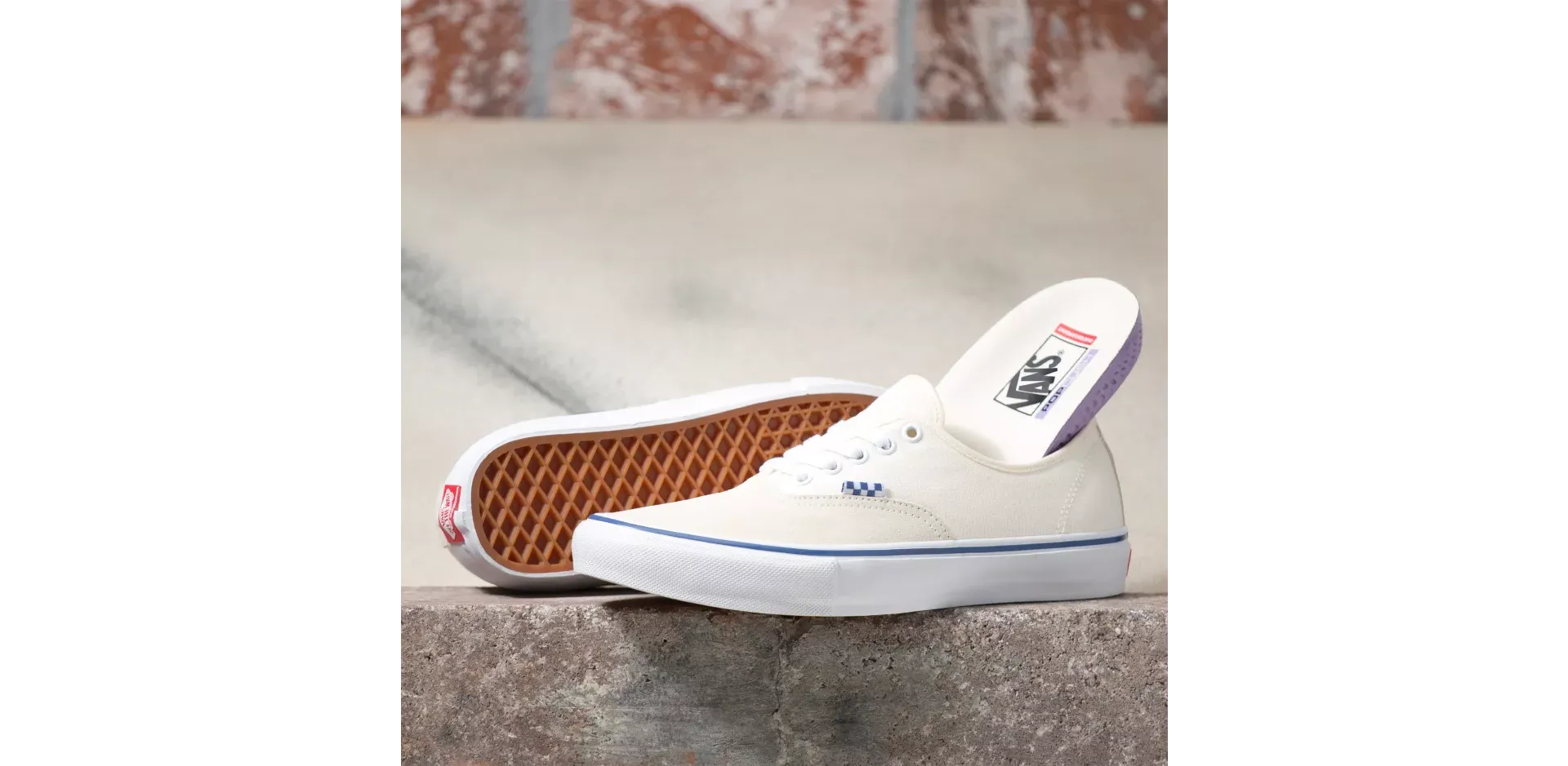 Vans Skate Authentic Shoes Off White