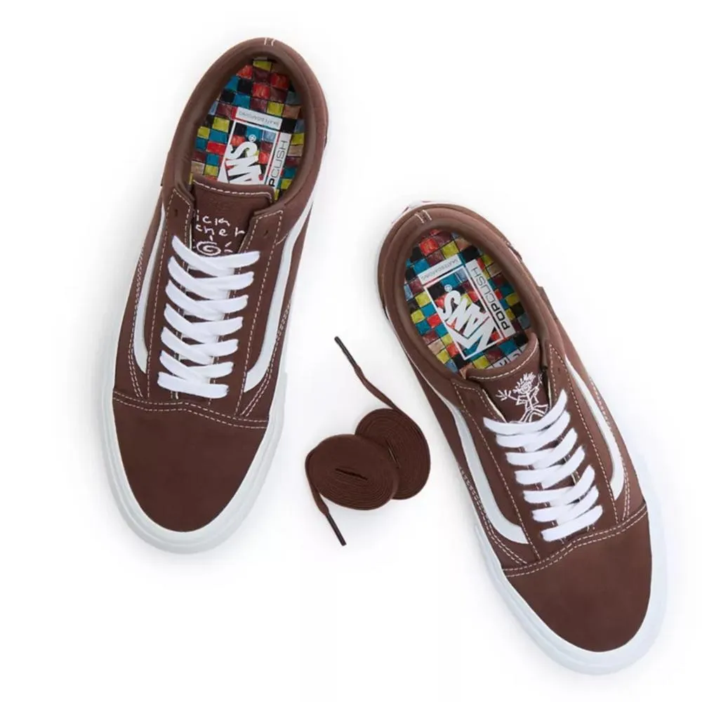 Vans Skate Old Skool - (Nick Michel) Brown/White