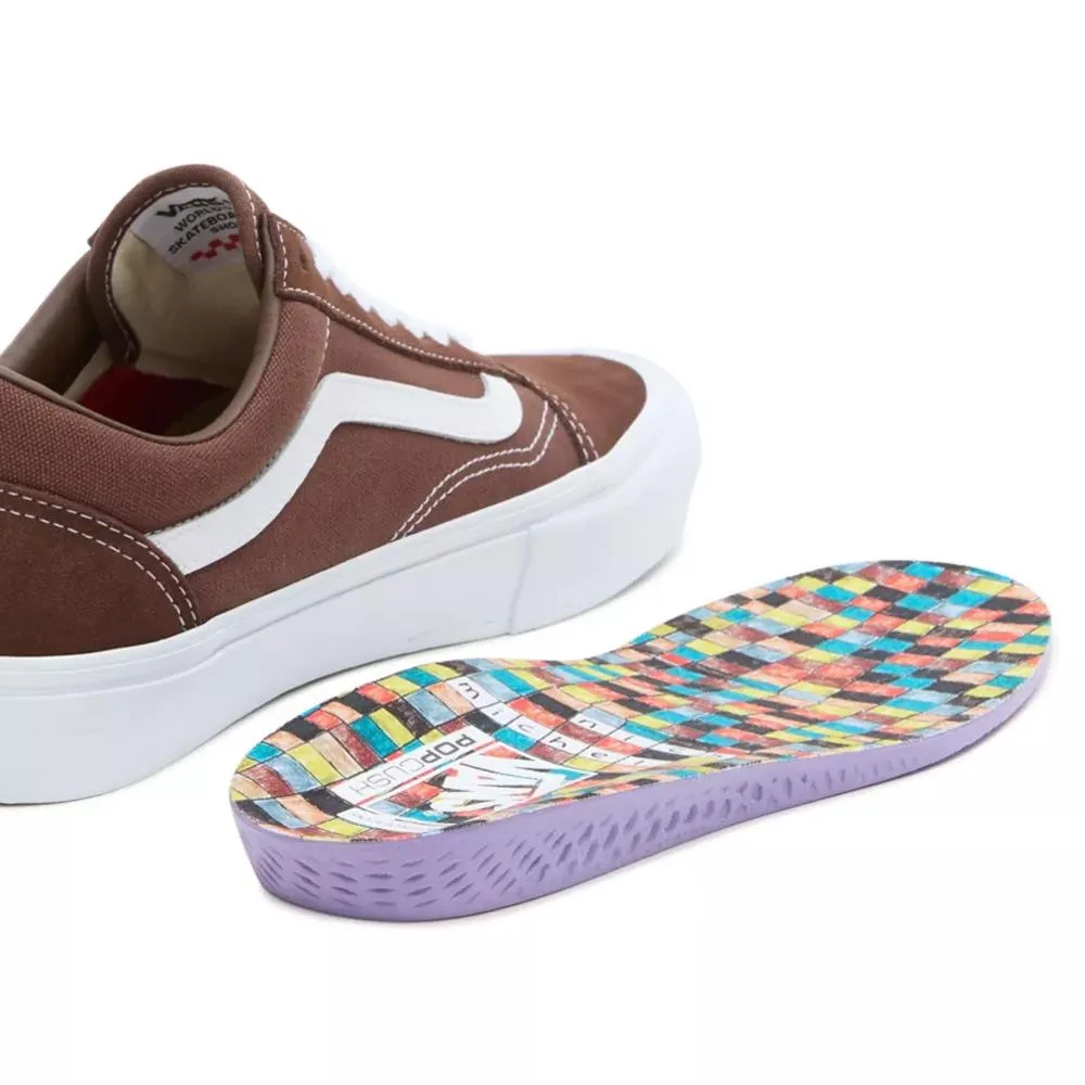 Vans Skate Old Skool - (Nick Michel) Brown/White