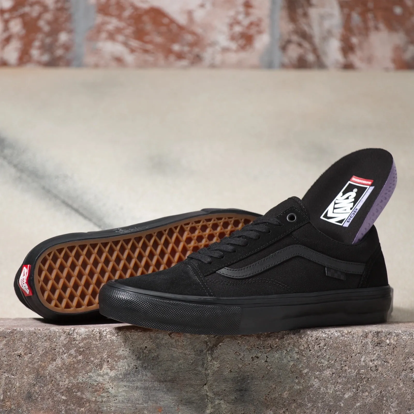 VANS SKATE OLD SKOOL PRO - BLACK/BLACK