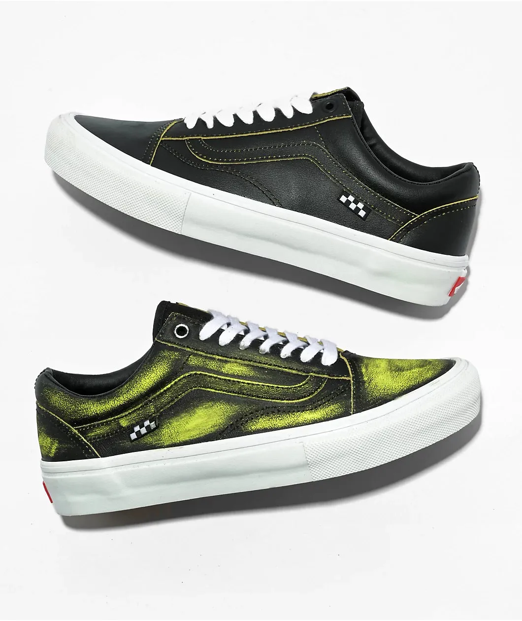 Vans Skate Old Skool Wearaway Black/Lime