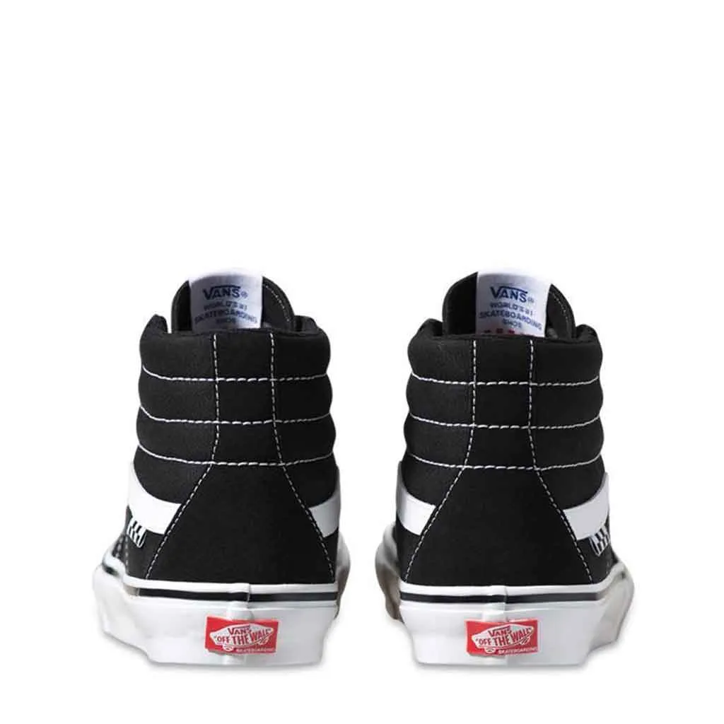 VANS SKATE SK8-HI - BLACK/WHITE