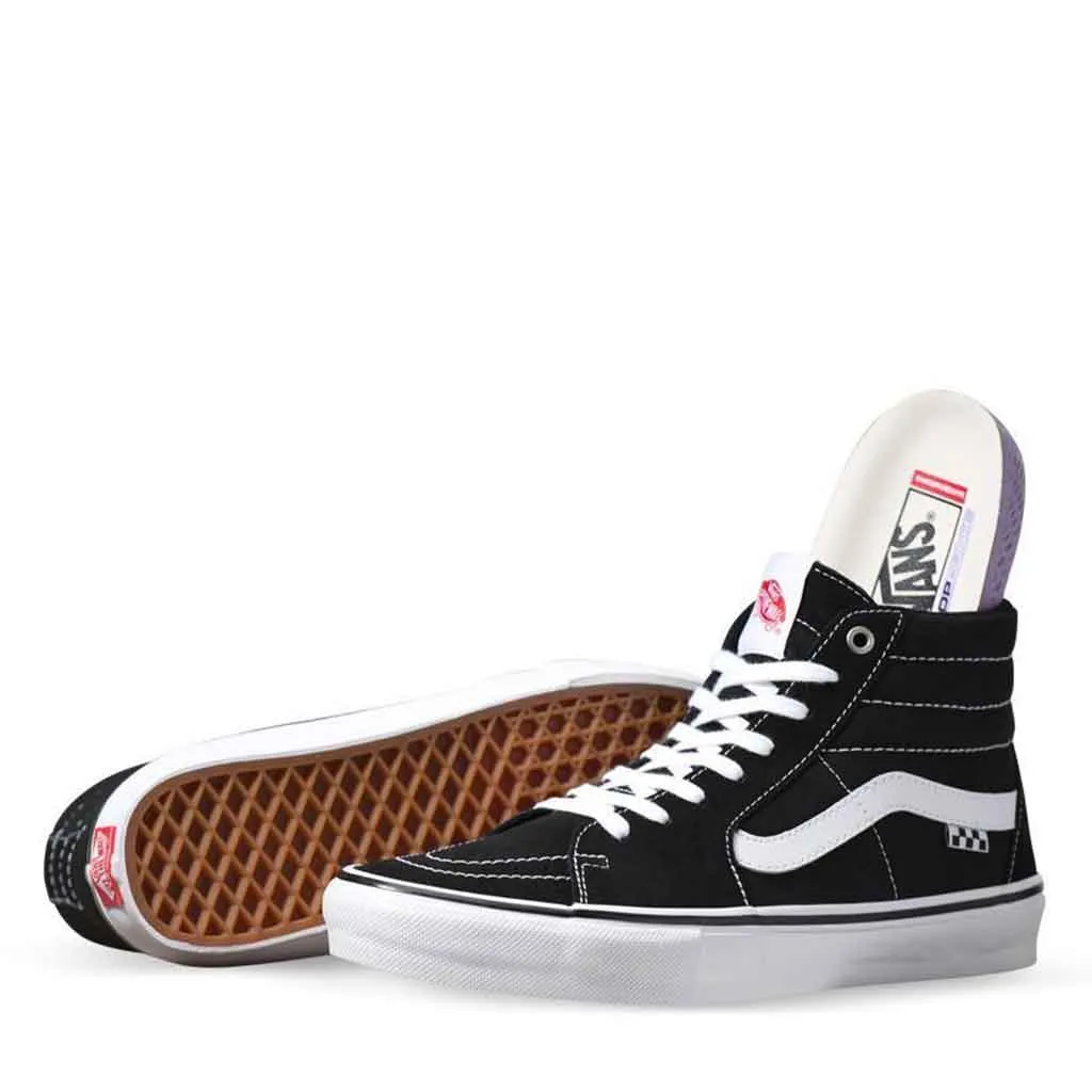 VANS SKATE SK8-HI - BLACK/WHITE