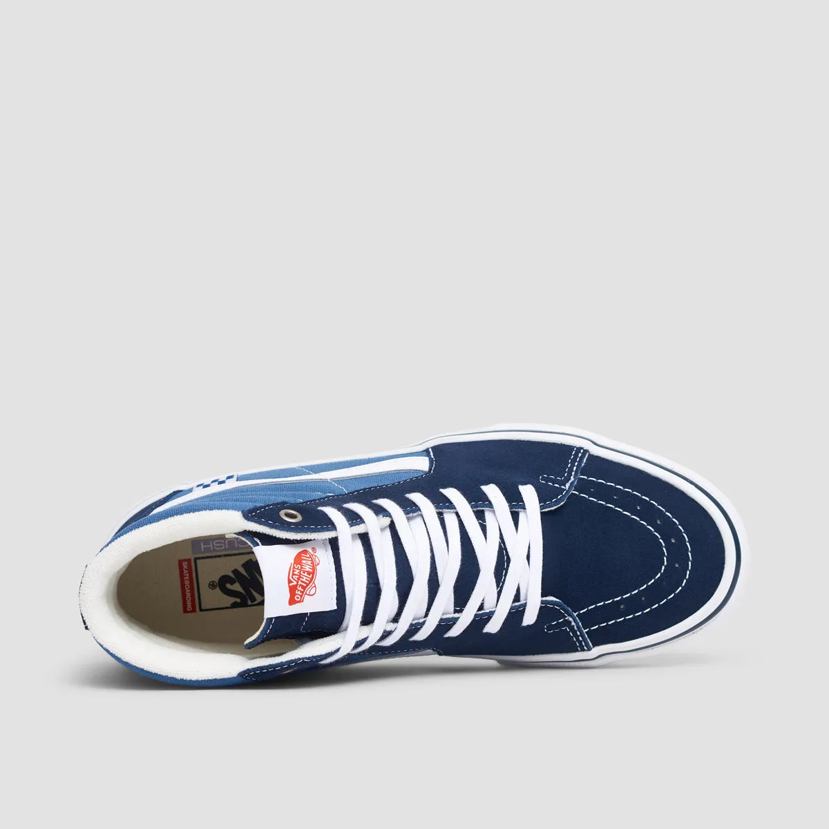Vans Skate SK8-Hi Shoes - Navy/White