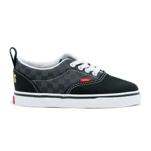 Vans Toddler Era Elastic Lace - (Flame Logo) Black/Multi