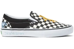 Vans X Skateistan Women's Skate Slip On Checkerboard