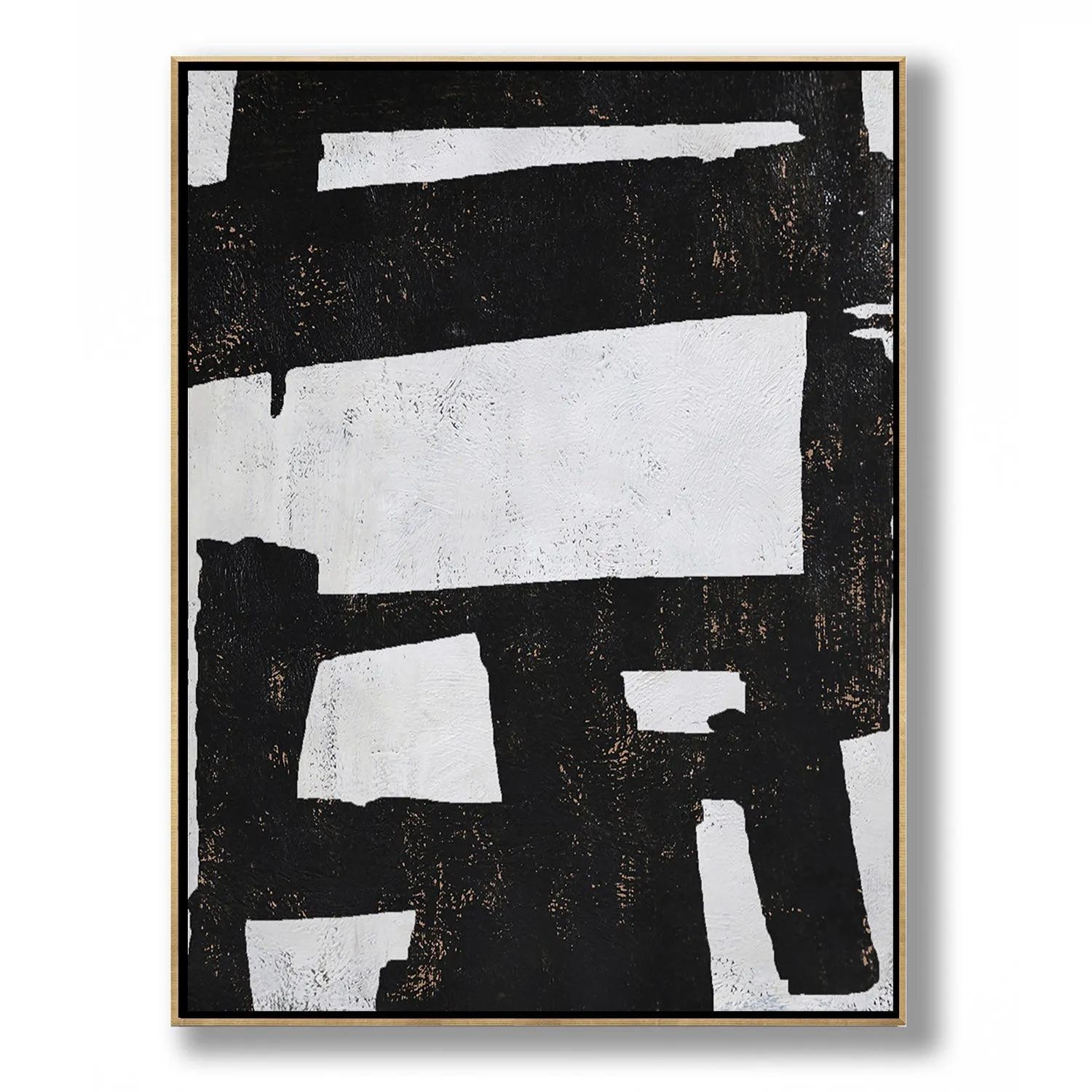 Vertical Minimalist Abstract Painting H105V