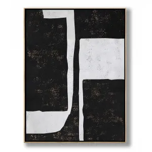 Vertical Minimalist Abstract Painting H137V