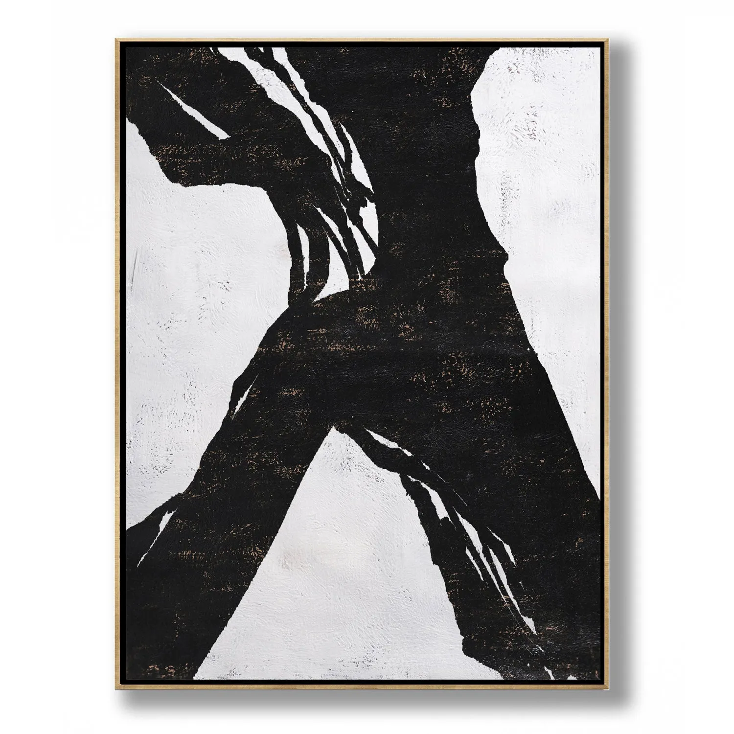 Vertical Minimalist Abstract Painting H194V
