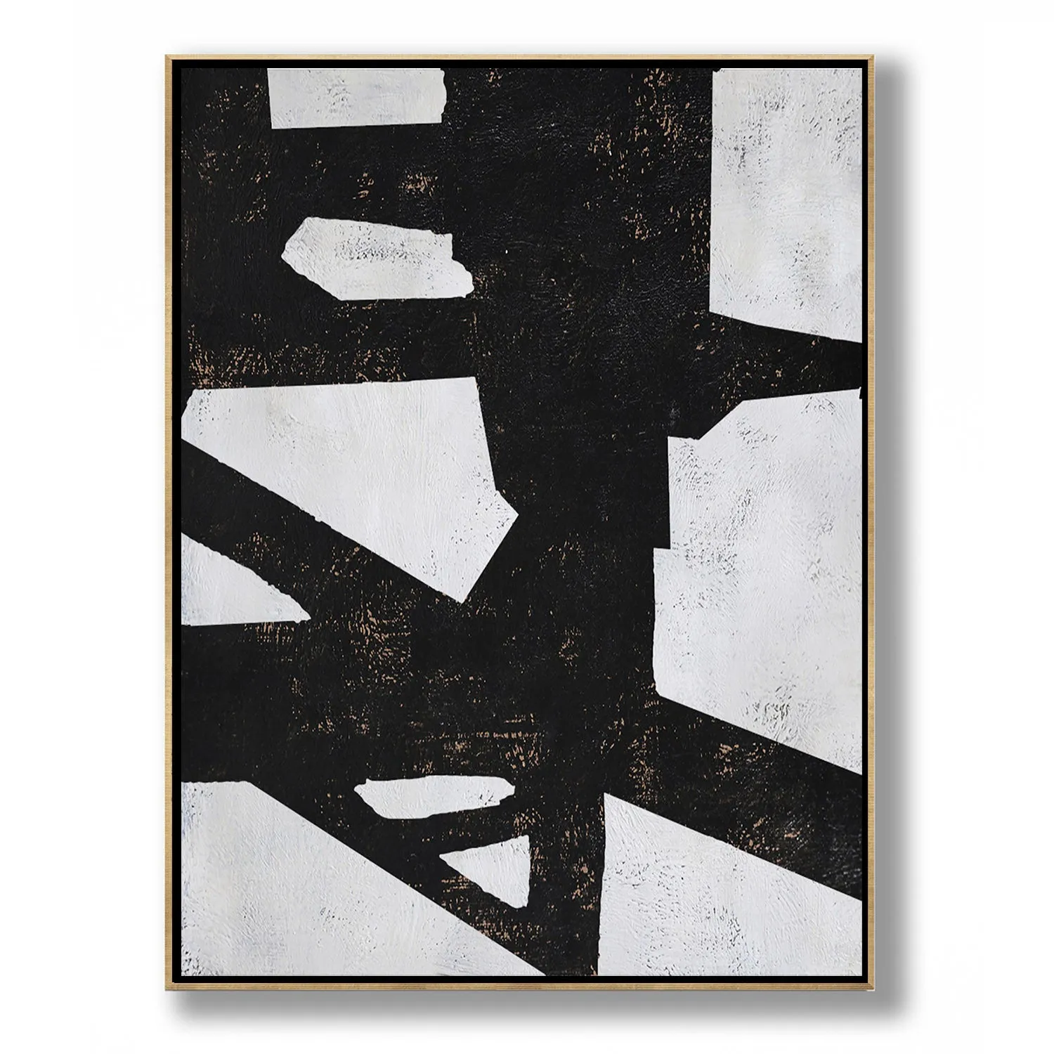 Vertical Minimalist Abstract Painting H42V