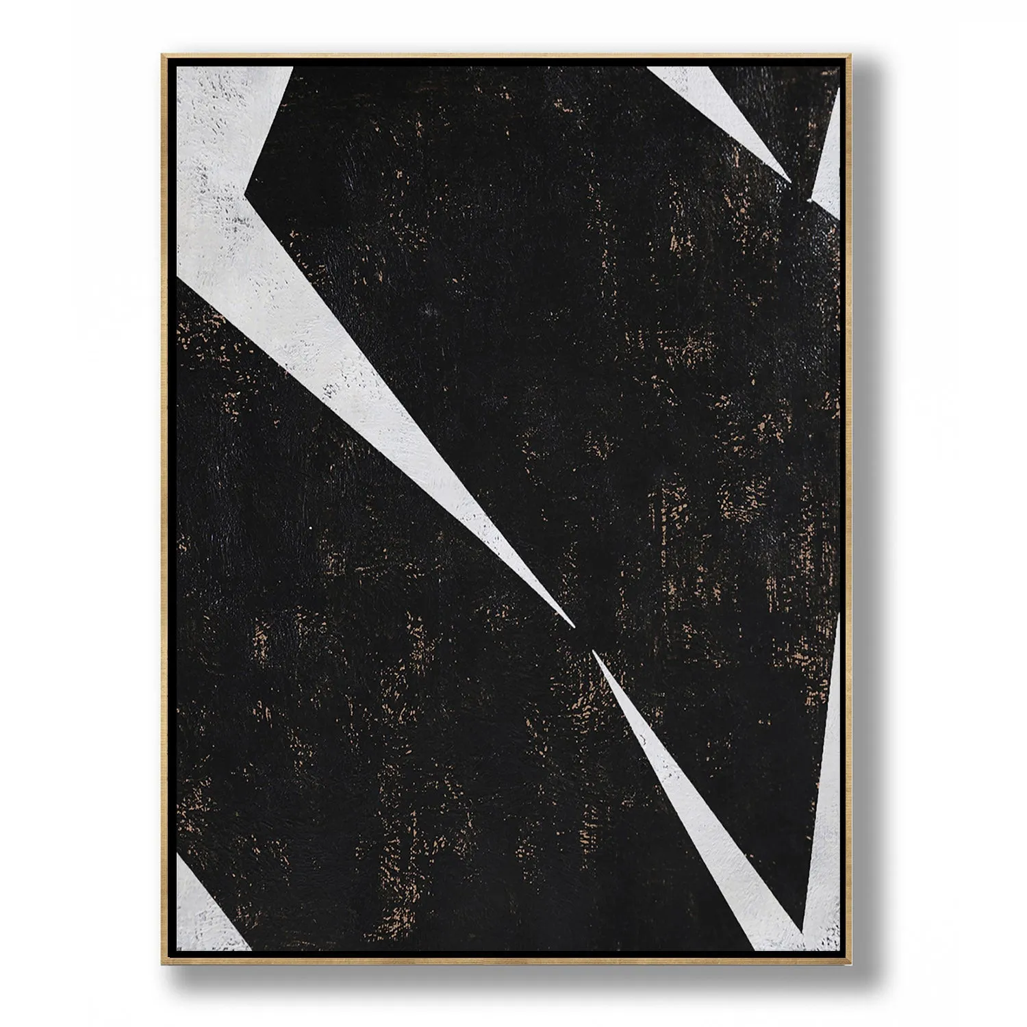 Vertical Minimalist Abstract Painting H51V