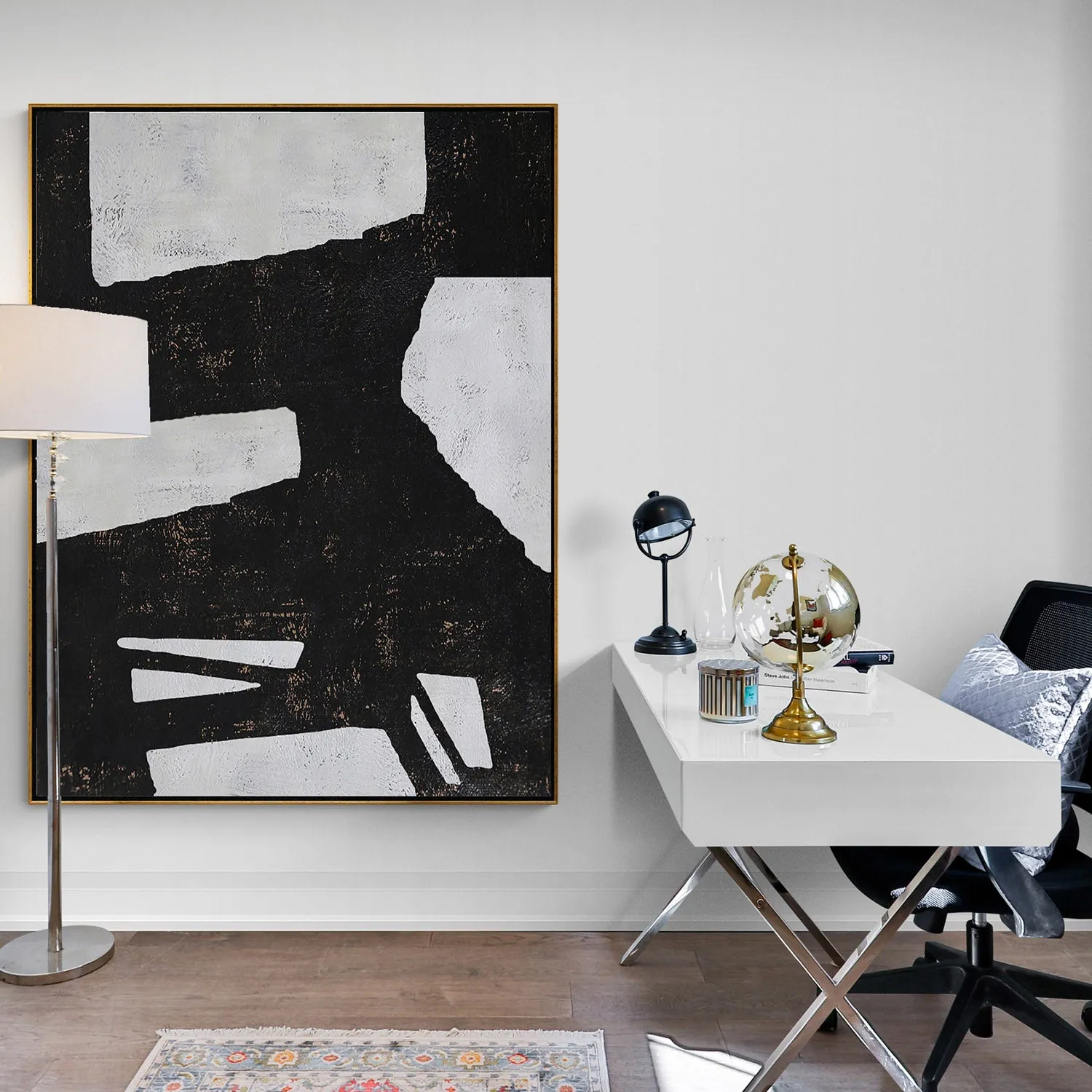 Vertical Minimalist Abstract Painting H70V