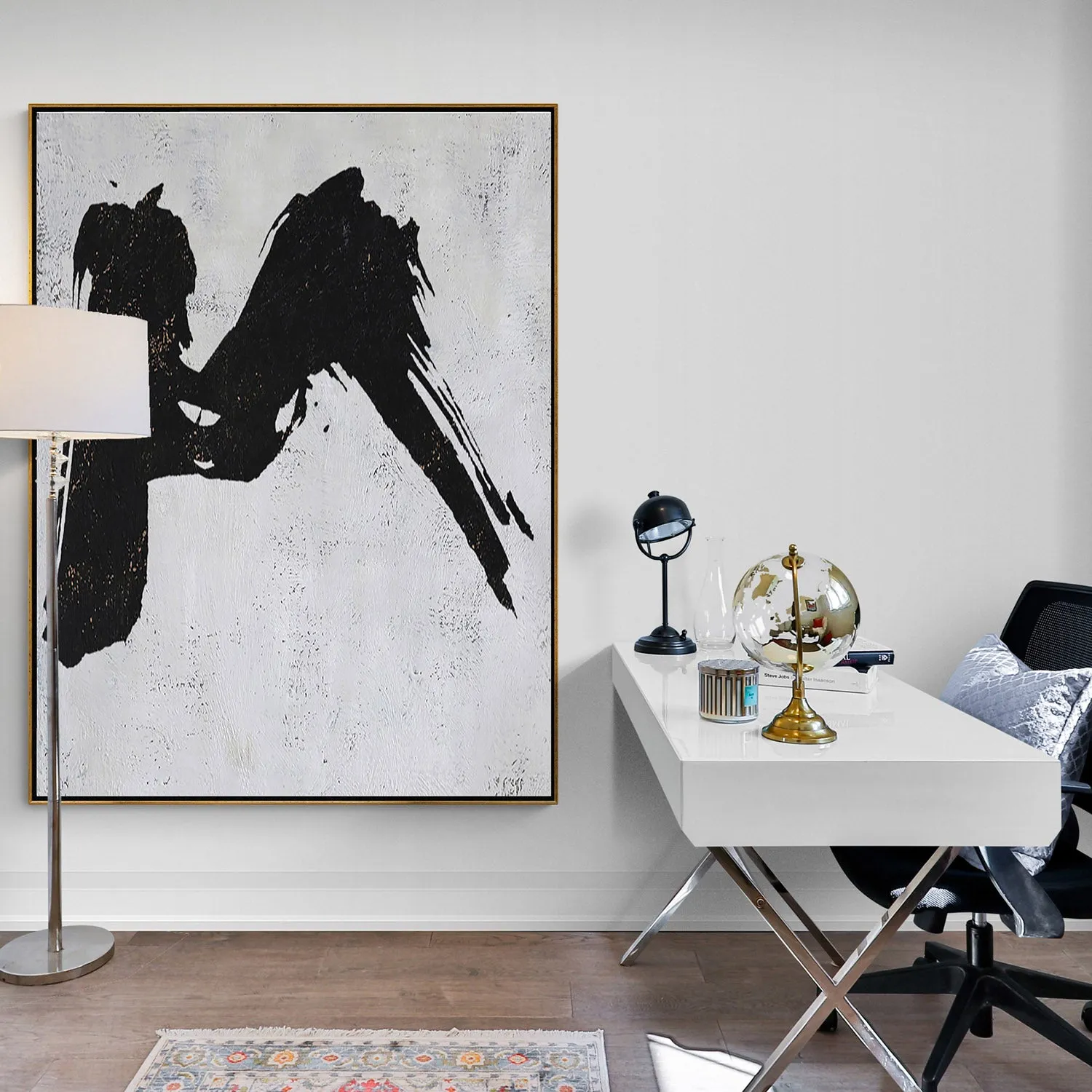 Vertical Minimalist Abstract Painting H75V