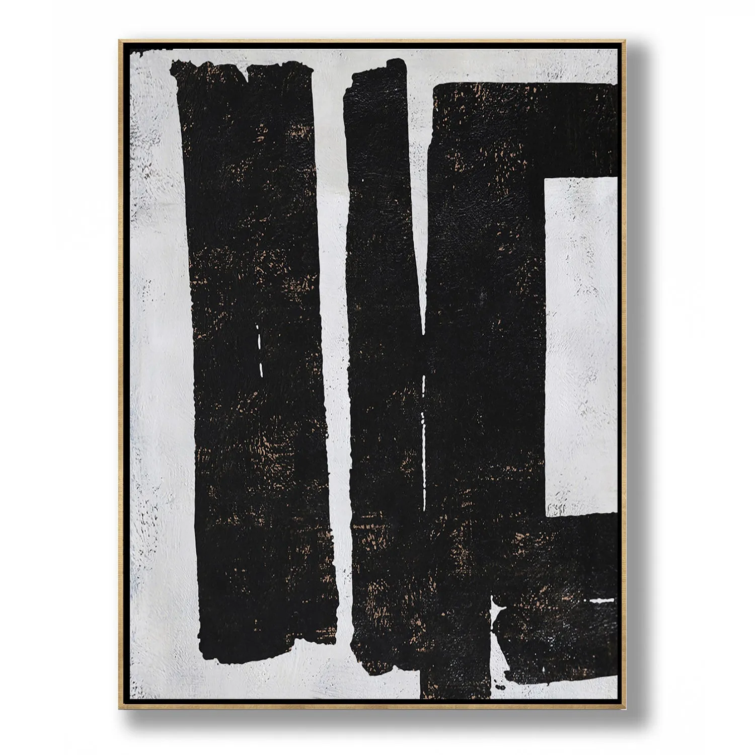 Vertical Minimalist Abstract Painting H91V