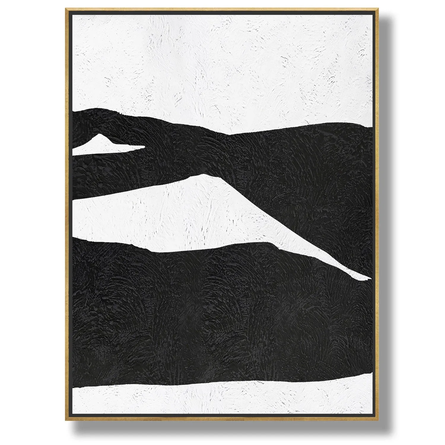 Vertical Minimalist Landscape Art J33L