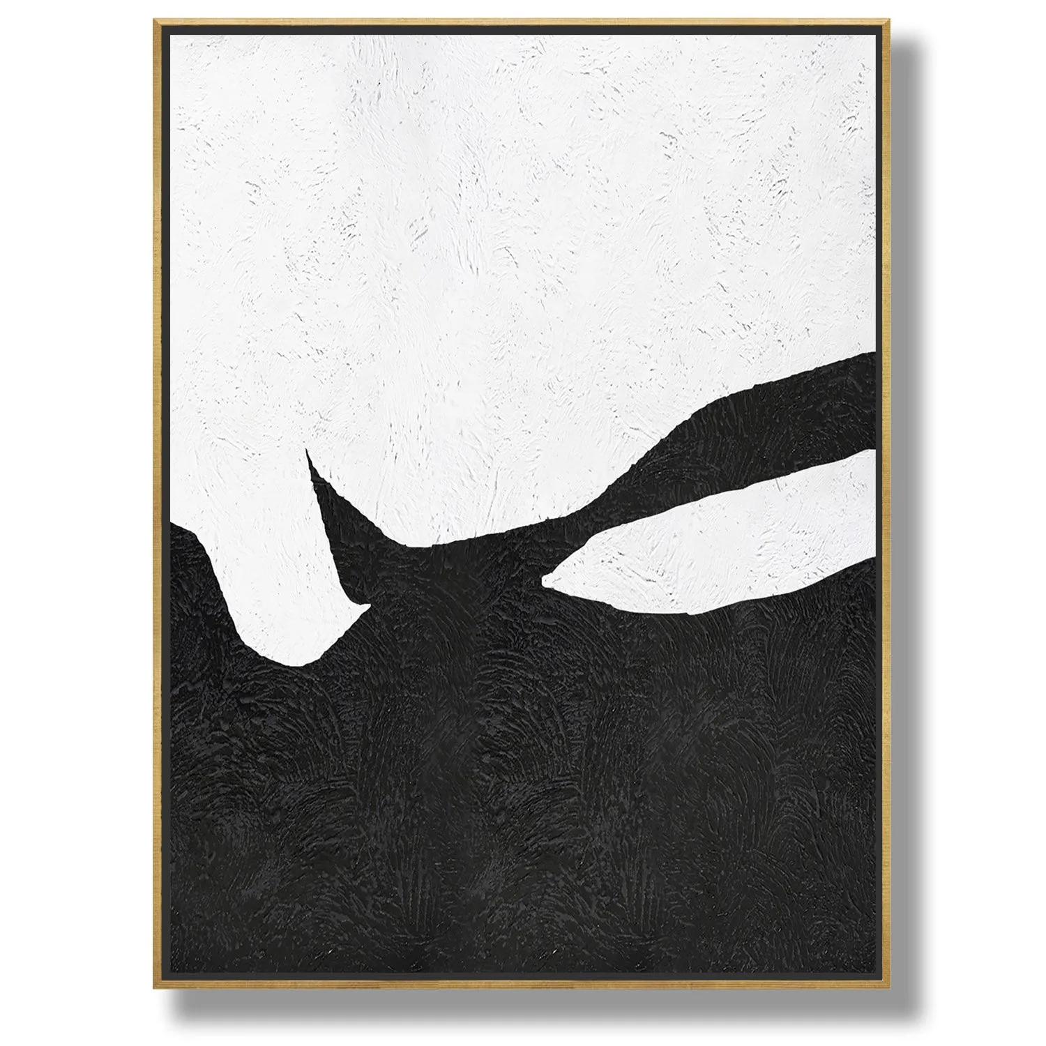 Vertical Minimalist Landscape Art J84L