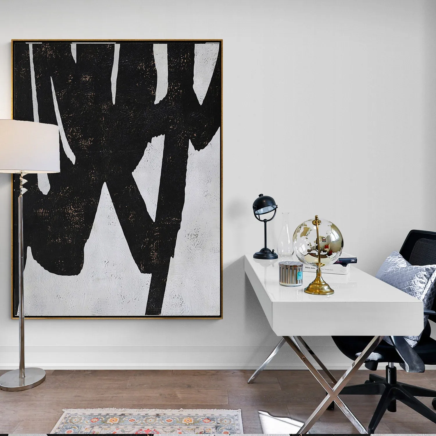 Vertical minimalist painting H15V