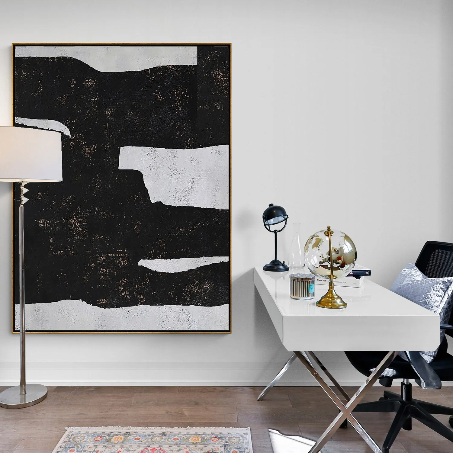 Vertical Minimalist Painting  H243V