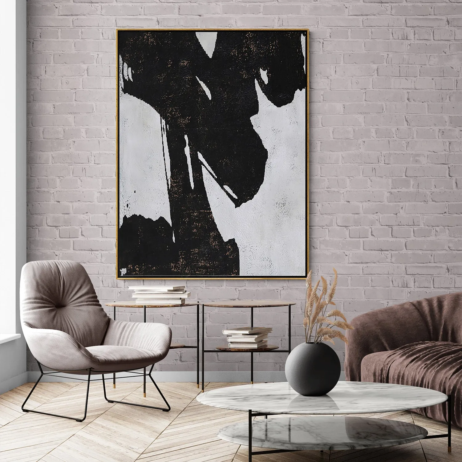 Vertical Minimalist Painting H248V