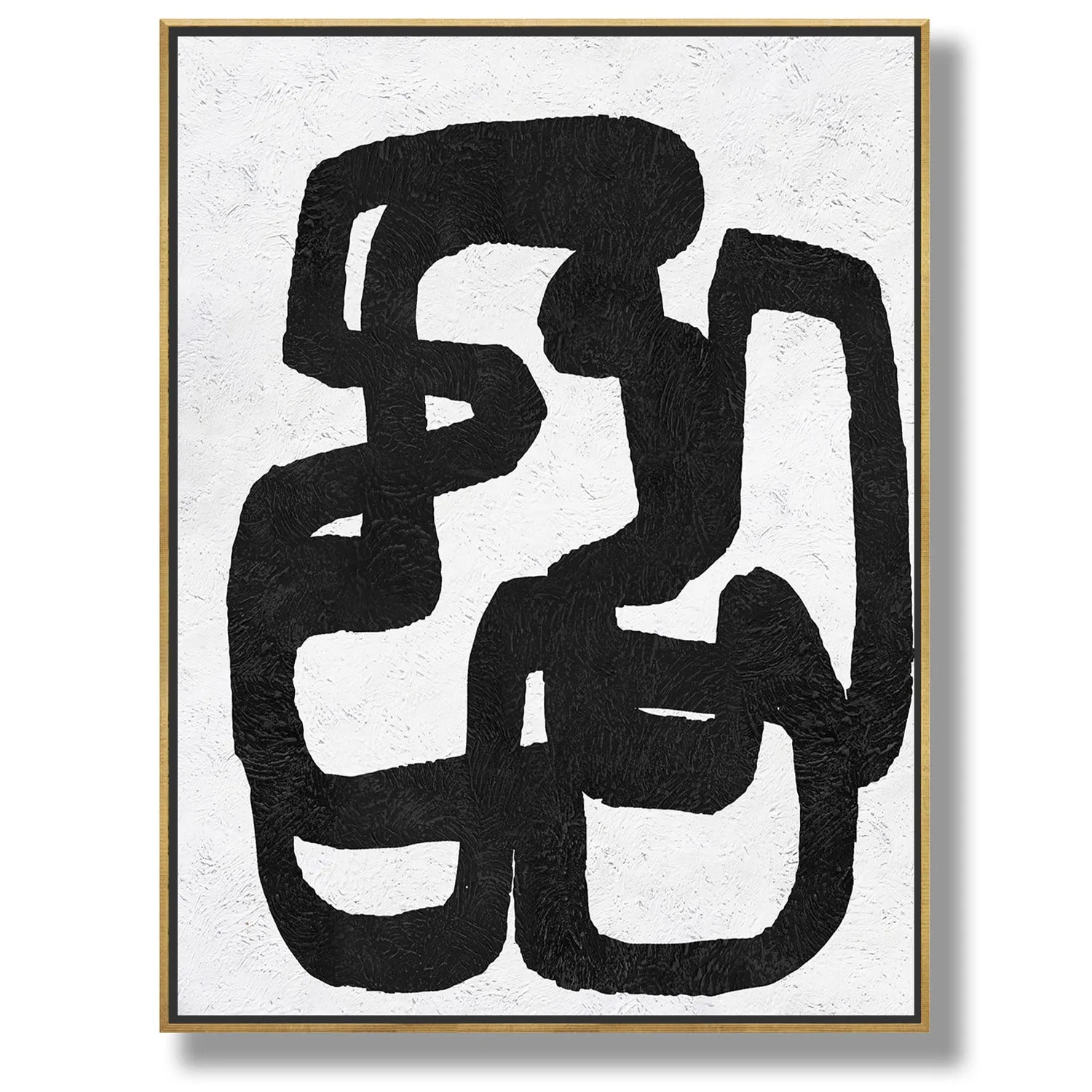 Vertical Minimalist Painting J128L