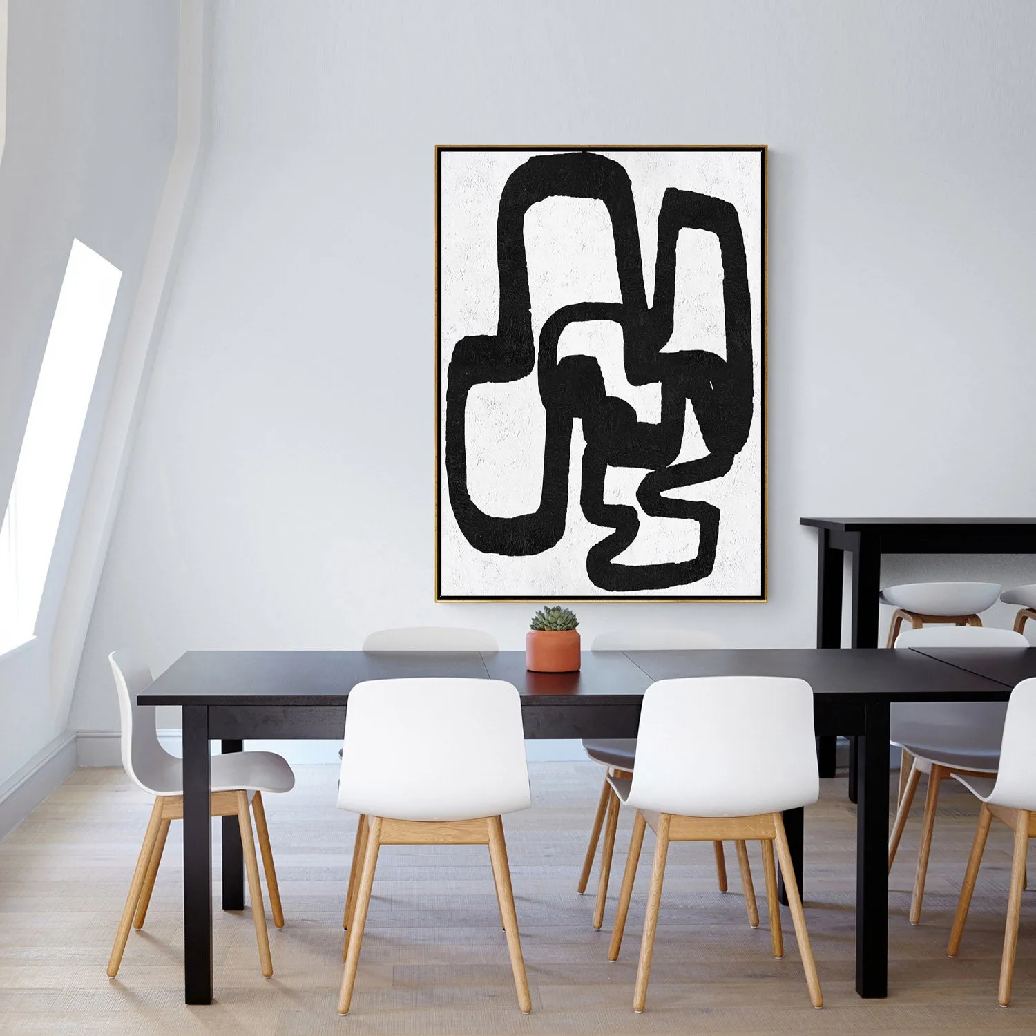 Vertical Minimalist Painting J129L1
